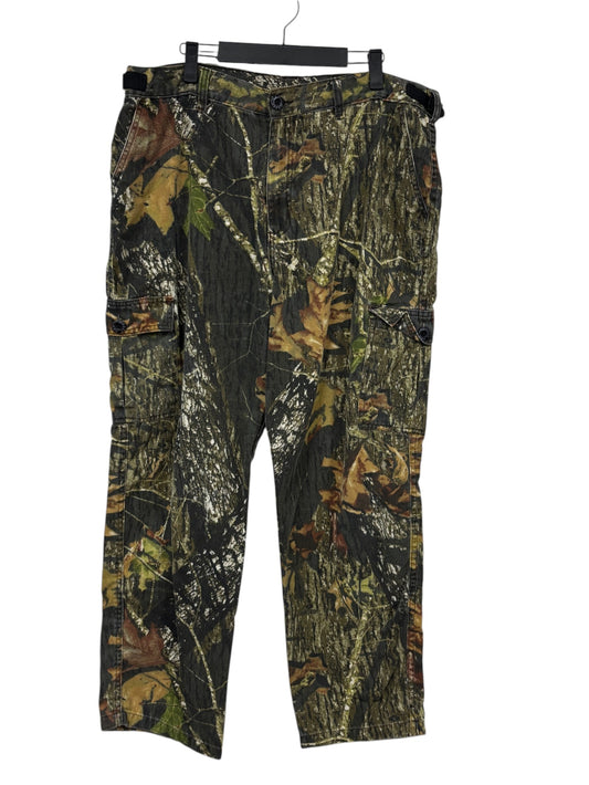 Vintage Mossy Oak Woodland Hunting Camo Cargo Pants Size 36x31