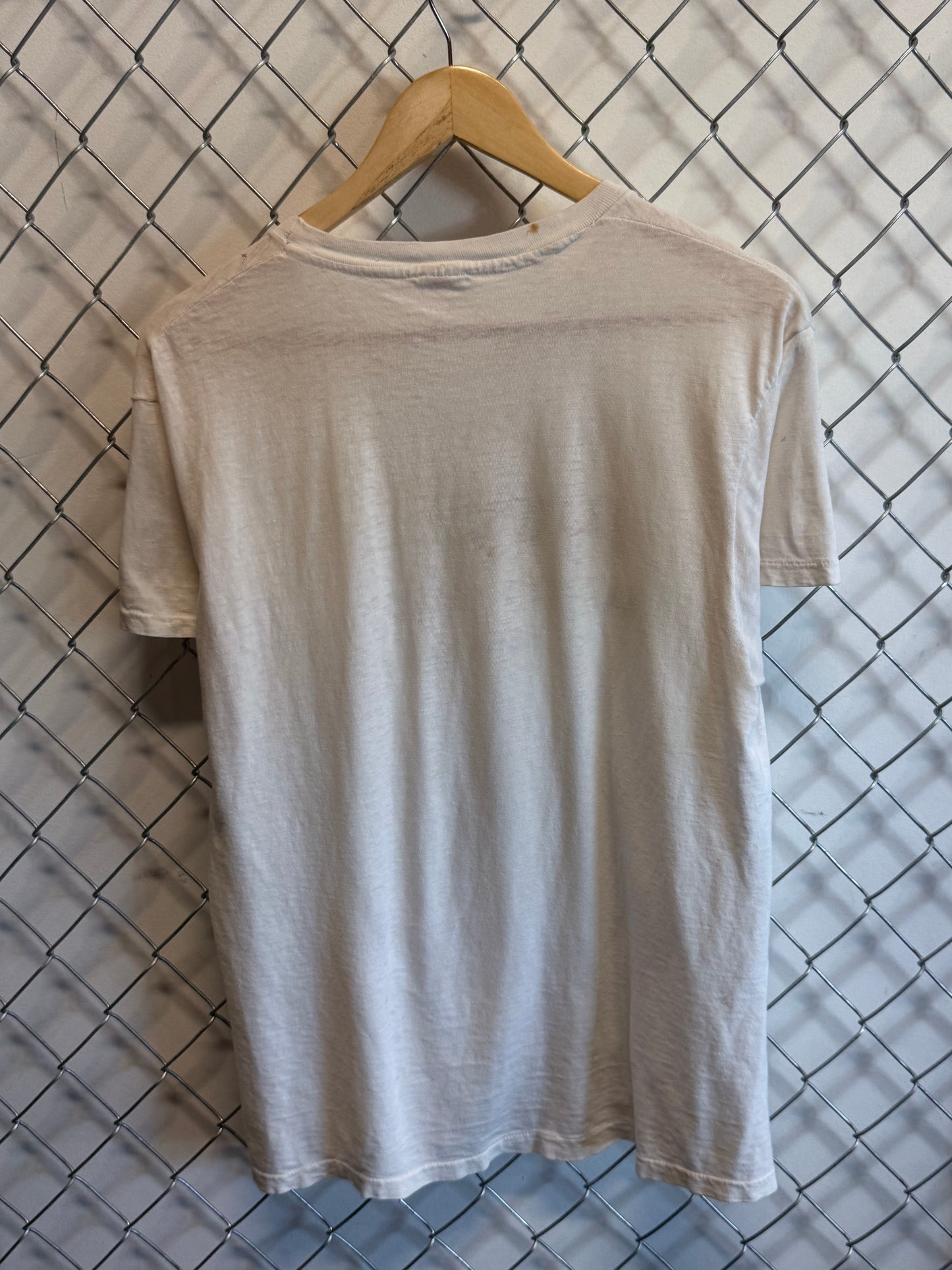 Vintage 80's Safety Saves Graphic Tee Size Large