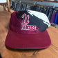 Vintage 90's Logo Athletic U Mass Paint Splatter Splash Snapback Hat