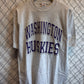 Vintage 90's Jerzees Washington Huskies Collegiate Graphic Tee Size Medium