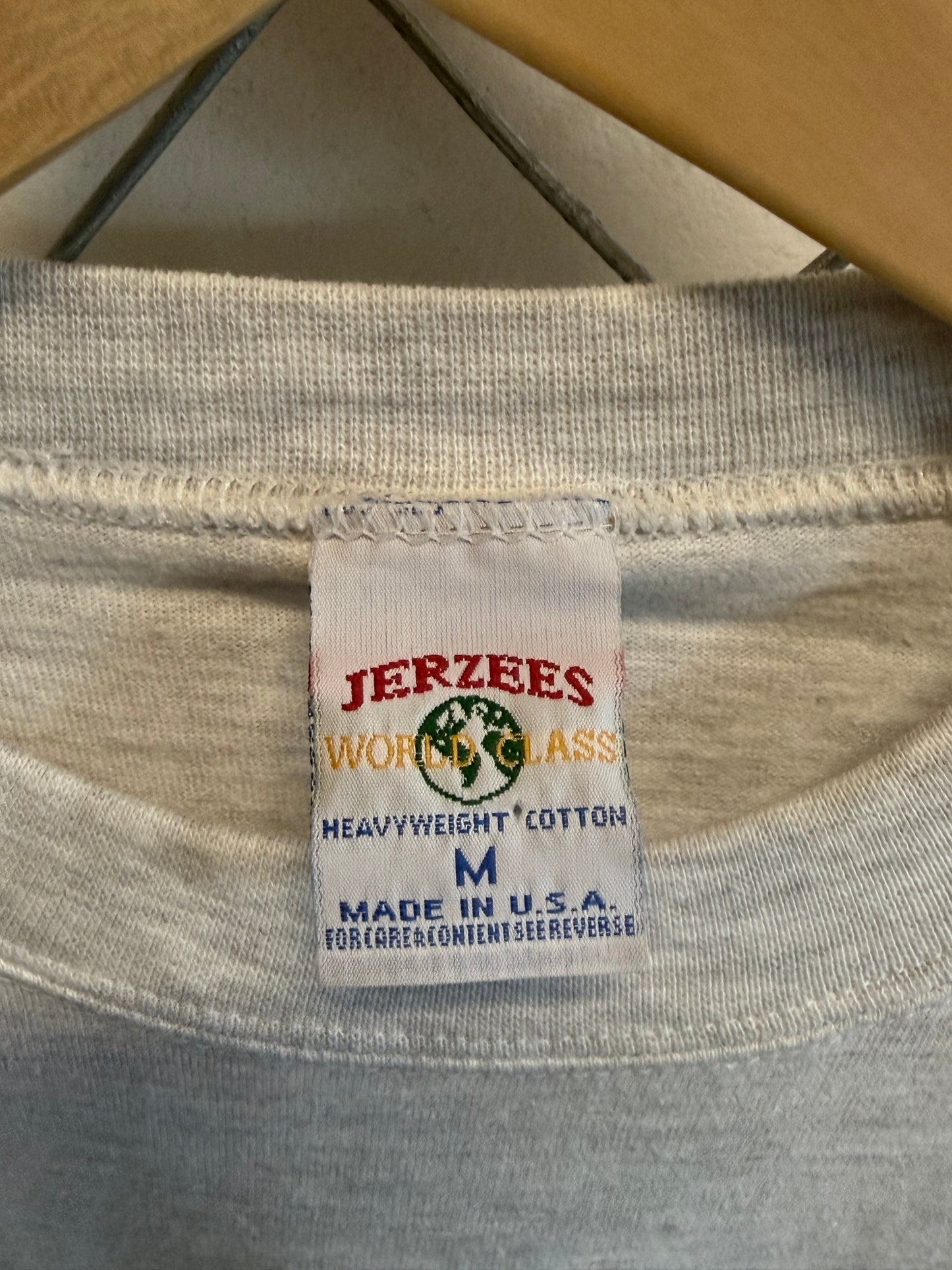 Vintage 90's Jerzees Washington Huskies Collegiate Graphic Tee Size Medium