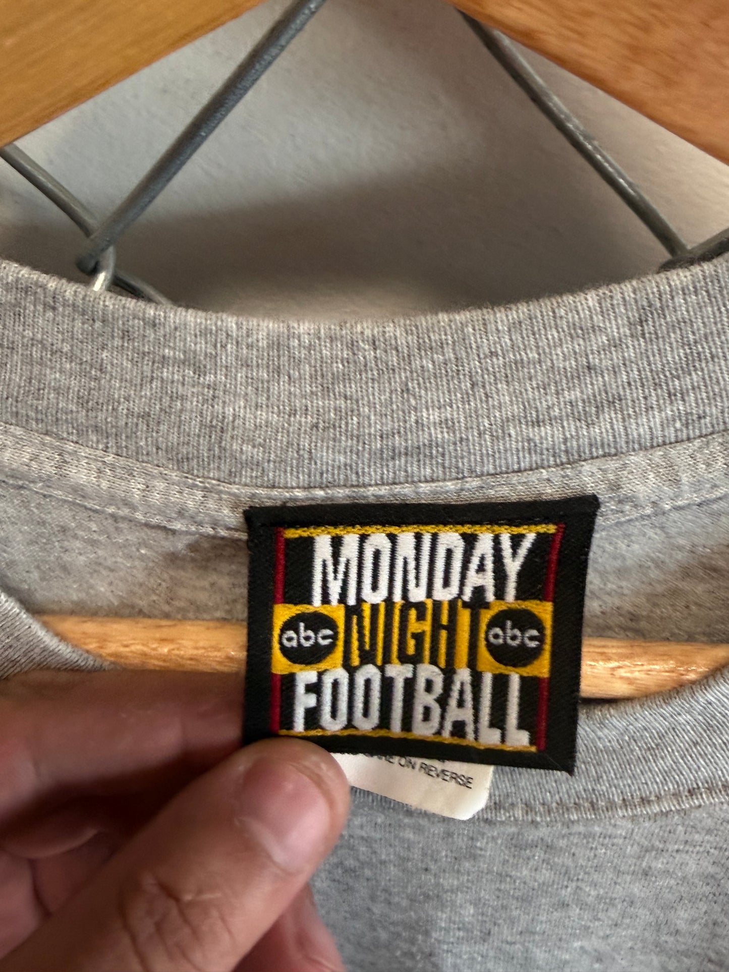 Y2K Monday Night Football ABC TV Promo Graphic Tee Size XL