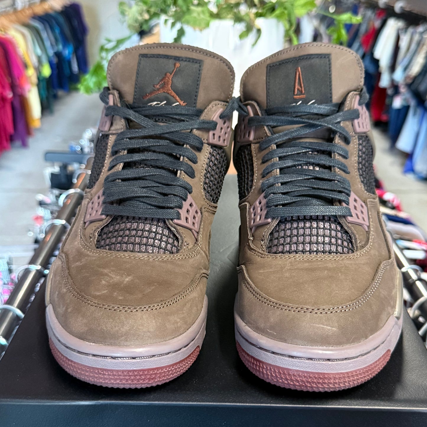 Jordan 4 'A-Ma-Maniere Dark Mocha' Size 10