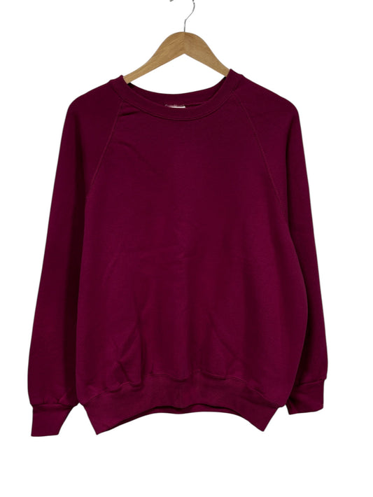 Vintage 90's Lee Midweight Women's Blank Crewneck Sweater Size Large