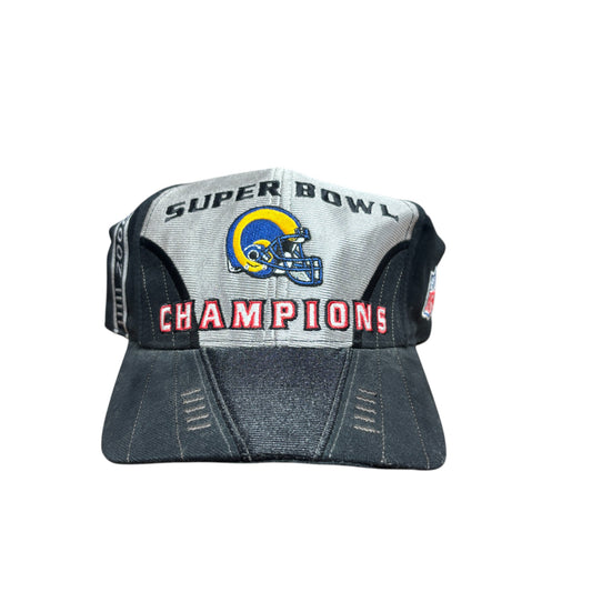Vintage Super Bowl 34 2000 Rams Championship NFL Hat