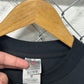 Vintage 90's Black and Gold Minneapolis Bike Club Long Sleeve Shirt Size Large