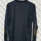 Vintage 90's Black and Gold Minneapolis Bike Club Long Sleeve Shirt Size Large