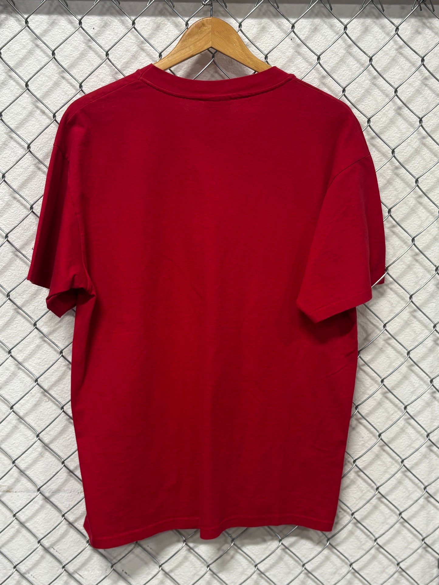 Vintage 90's Cincinnati Reds Baseball Big Print Graphic Tee Size Large