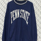 Vintage 90's Penn State Collegiate Spell Out Navy Blue Sweater Size XXL