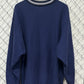Vintage 90's Penn State Collegiate Spell Out Navy Blue Sweater Size XXL