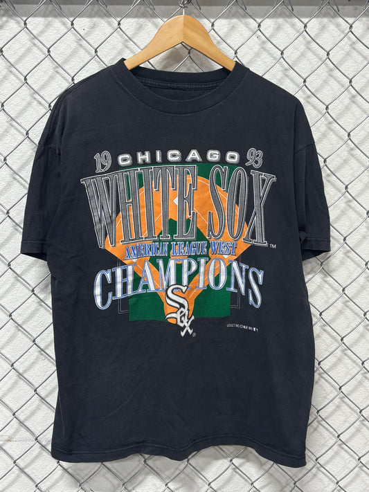 Vintage 1993 Chicago White Sox American League Champions Tee Size XL