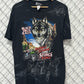 Vintage Harley Davidson Sturgis Black Hills All Over Print AOP Tee Size Large