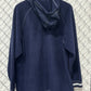 Vintage 90's Tommy Jeans Blue Fleece Hoodie Size Large