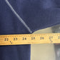 Vintage 90's Tommy Jeans Blue Fleece Hoodie Size Large