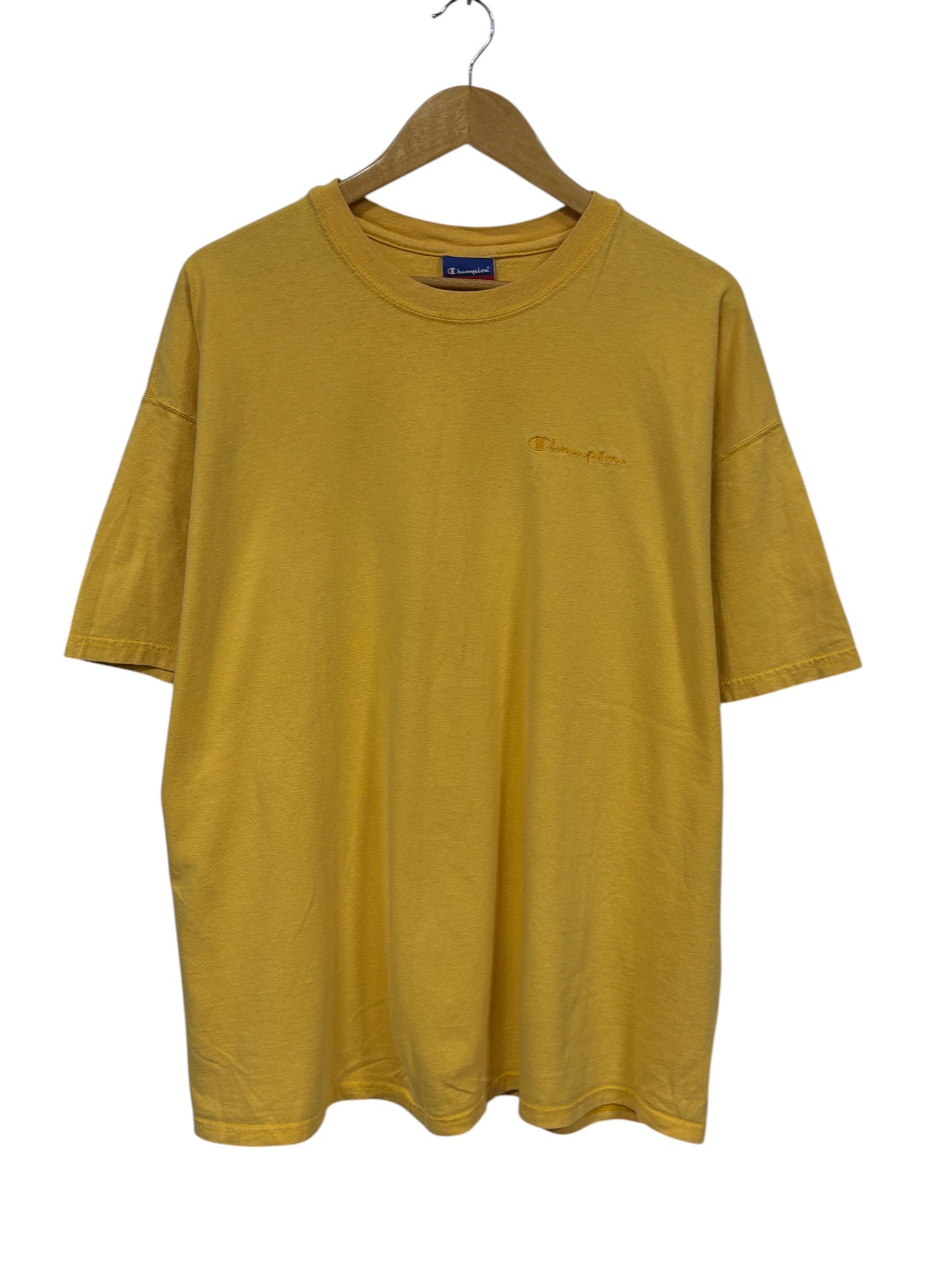 Vintage 00's Champion Small Logo Spell Out Tee Size XL