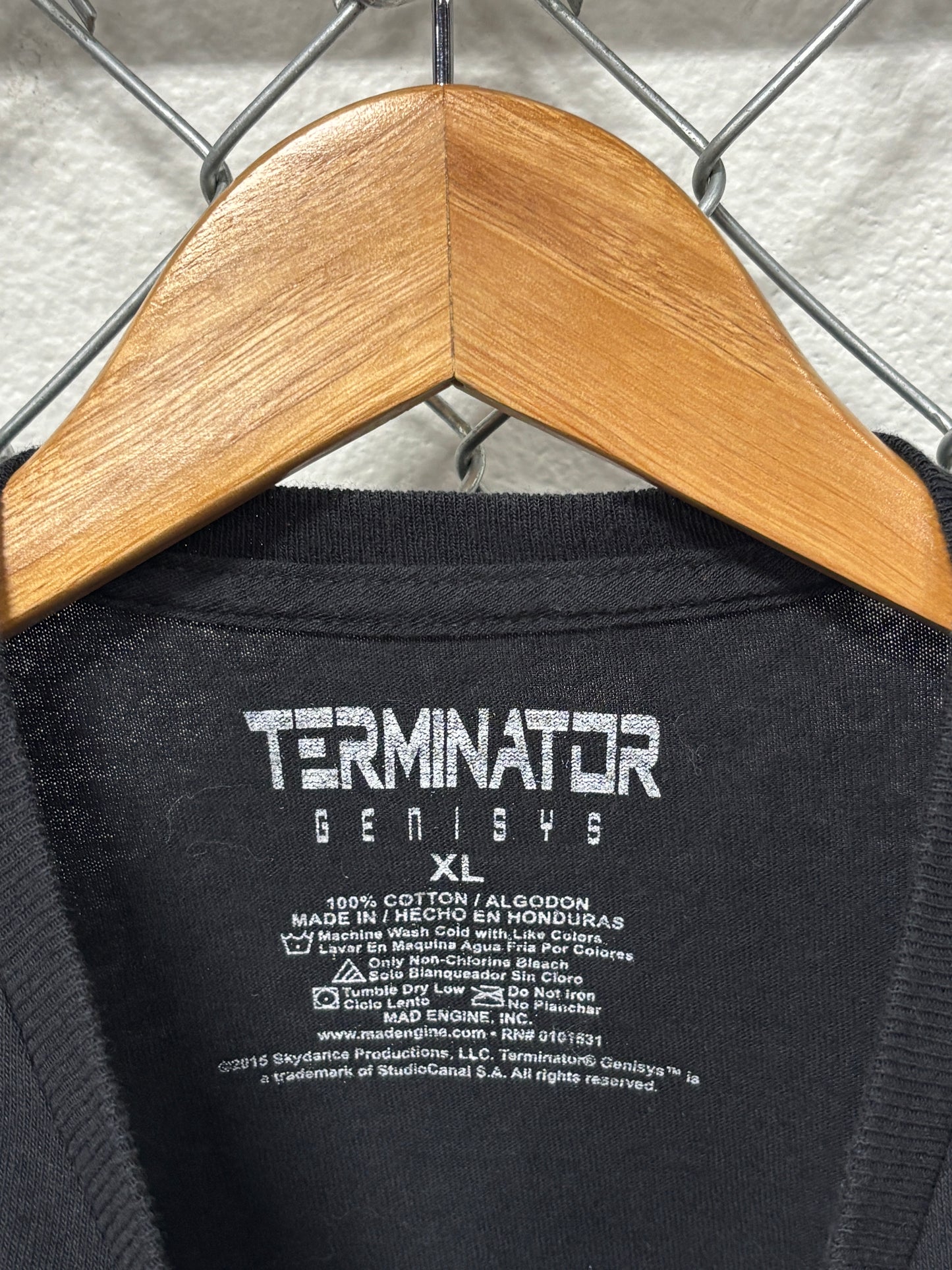 Terminator Genisys Movie Promo Tee Size XL