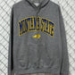 Vintage 90's Montana State University Bobcats Grey Hoodie Size XL
