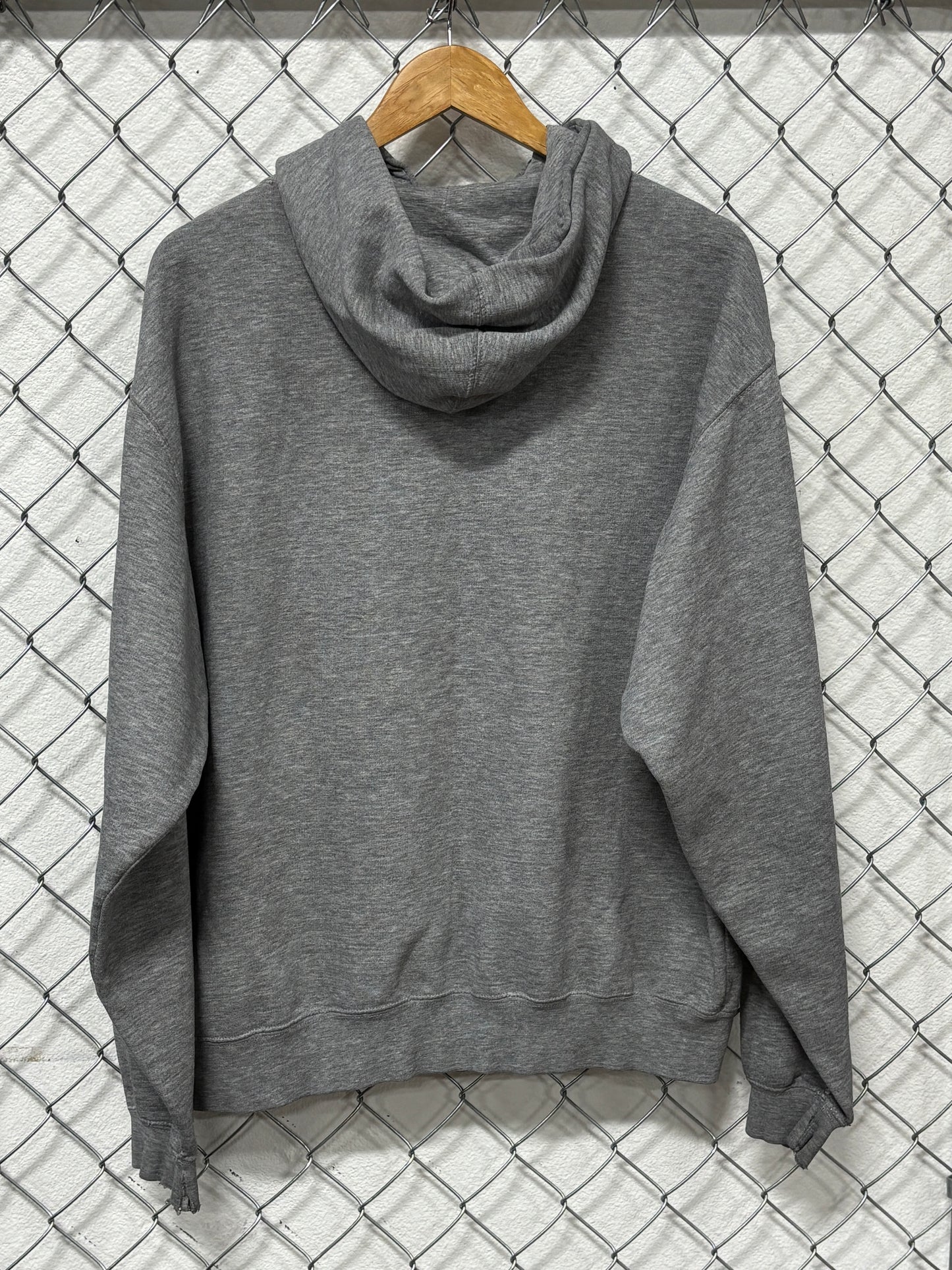 Vintage 90's Montana State University Bobcats Grey Hoodie Size XL