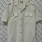Vintage Made in Paradise Heavy Weight White Button Up Shirt Size XL