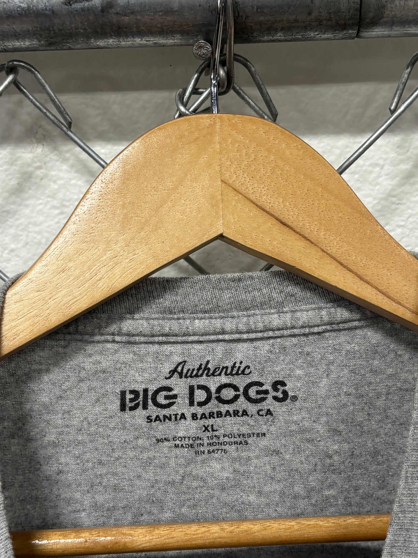 Big Dogs Symptoms of Laziness Graphic Tee Size XL