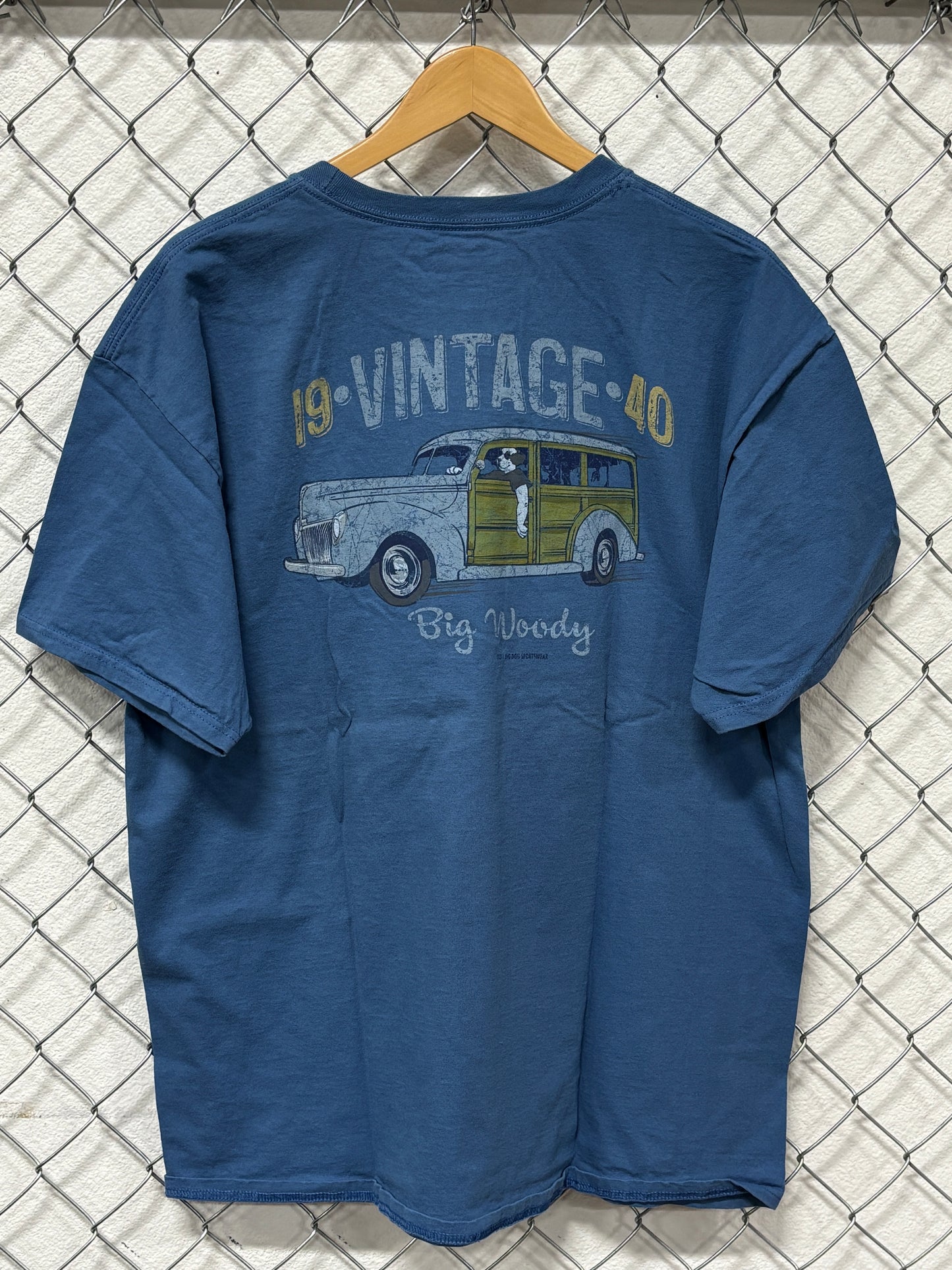 Big Dogs Big Woody Graphic Tee Size XL