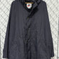 Vintage 90's Nike Grey Swoosh Button Up Zip Jacket Size XXL