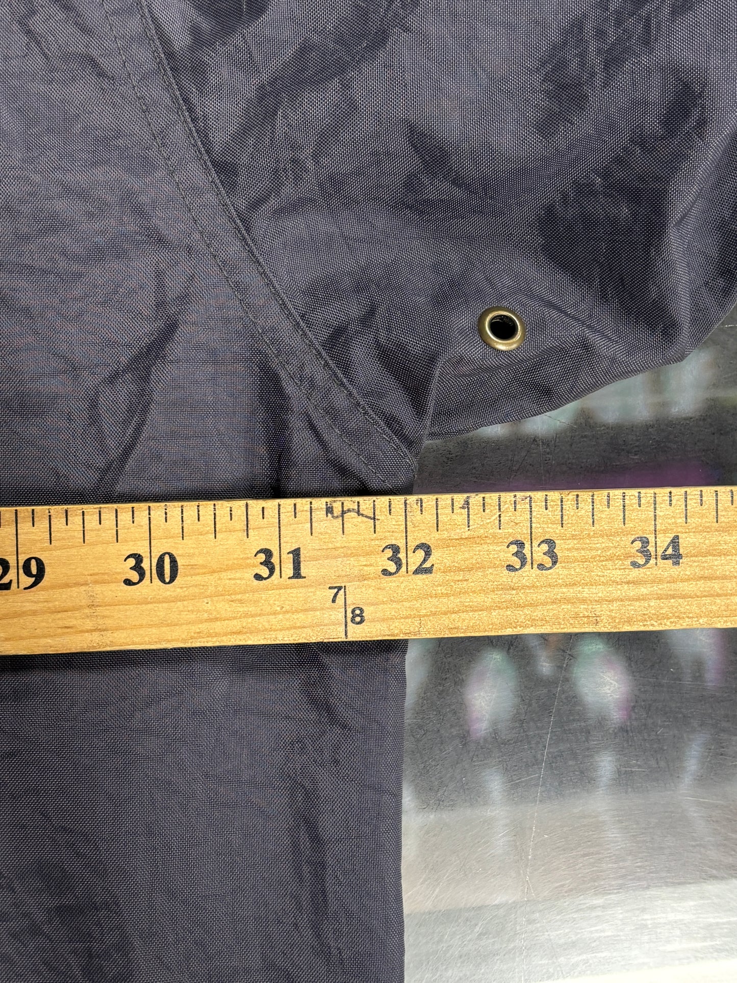 Vintage 90's Nike Grey Swoosh Button Up Zip Jacket Size XXL