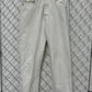 Vintage 90's Women's Levi's 501 White Denim Button Up Jeans Size 28x29