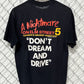 Vintage 1989 Freddy Krueger Nightmare on Elm Street Movie Tee Size Large