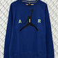 Jordan Brand Jumpman Air Blue Sweater Size XL