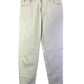 Vintage Levi's 550 Made in USA White Tapered Denim Jeans Size 30x30