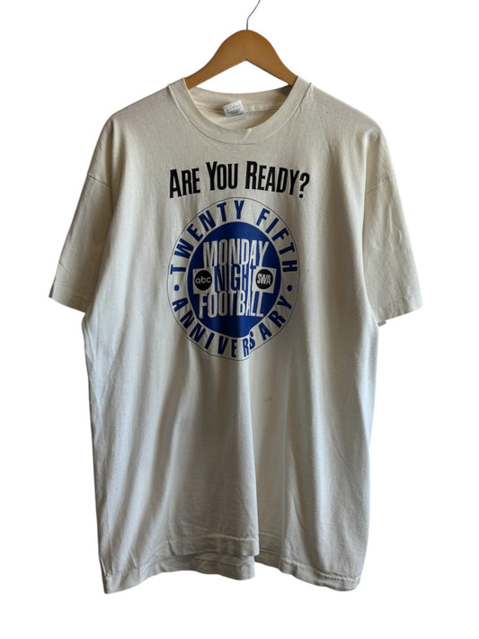 Vintage 90's Monday Night Football Graphic Tee Size XL