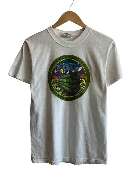 Vintage The Good Hay Co Bozeman Montana Graphic Tee Size Small