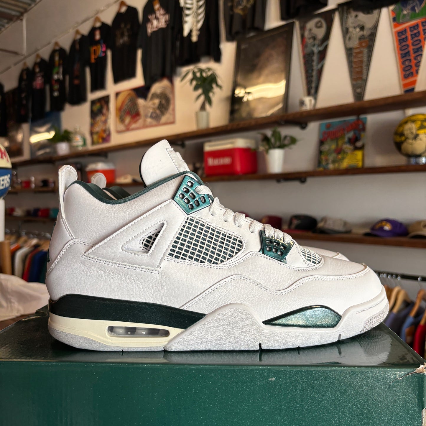 Jordan 4 'Oxidized Green' Size 13