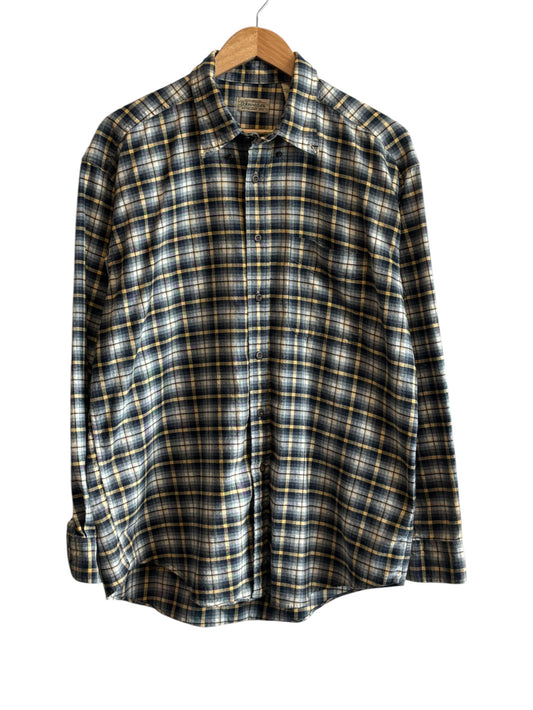 Vintage St Johns Bay Flannel Button Up Shirt Size Large