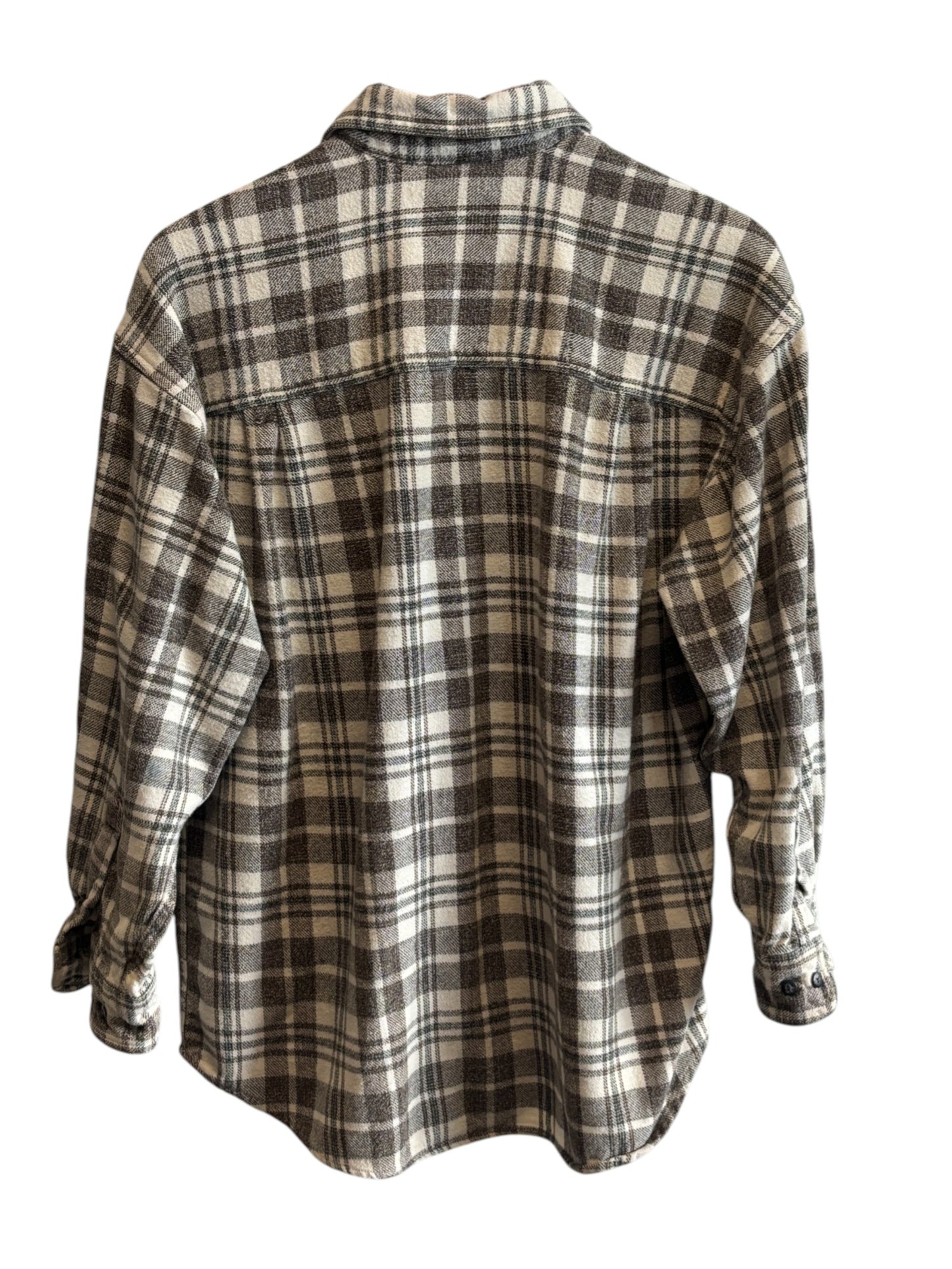 Vintage 90's Bugle Boy Button Up Flannel Shirt Size Medium