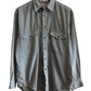 Vintage Levi's Silver Label Button Up Western Shirt Size Medium