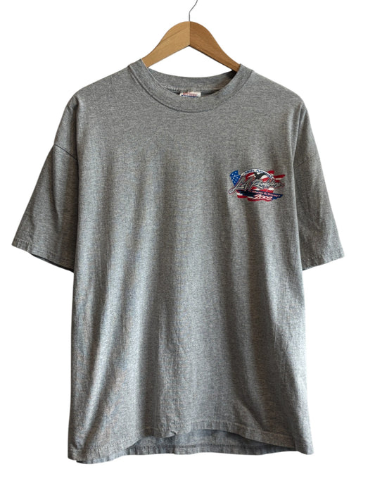 Vintage 2002 LA Roadsters Classic Car Graphic Tee Size XL