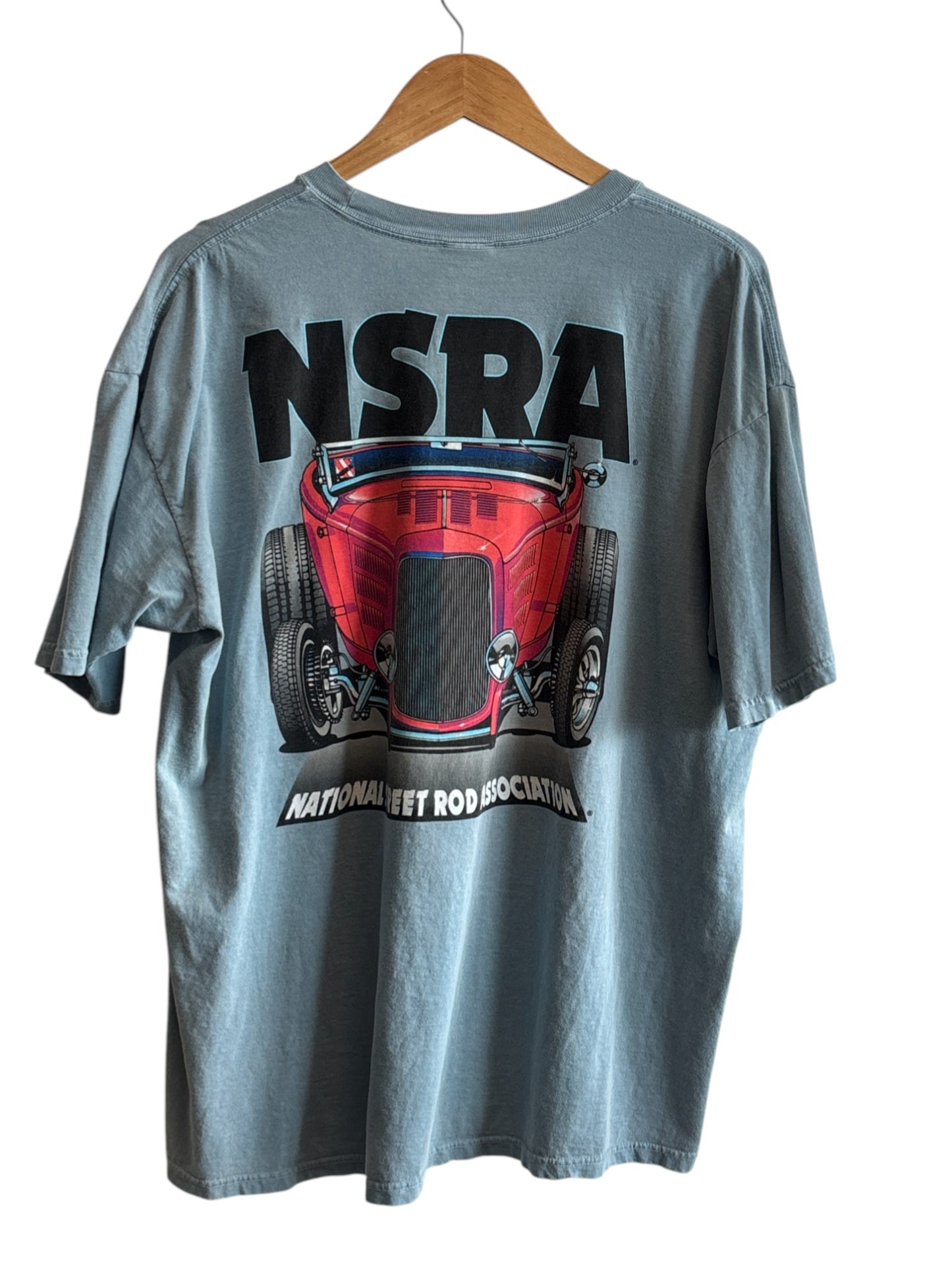 Vintage Y2K Western Street Rod Nationals Hot Rod Classic Car Tee Size XL