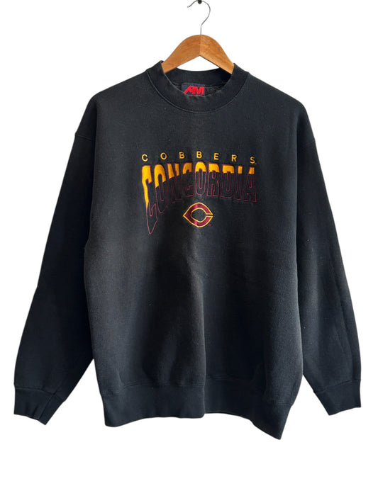 Vintage 90's Concordia Cobbers Collegiate Crewneck Sweater Size XL