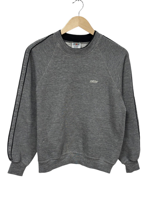 Vintage 90's Jerzees Grey Blank Crewneck Sweater Size Medium