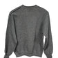 Vintage 90's Jerzees Grey Blank Crewneck Sweater Size Medium