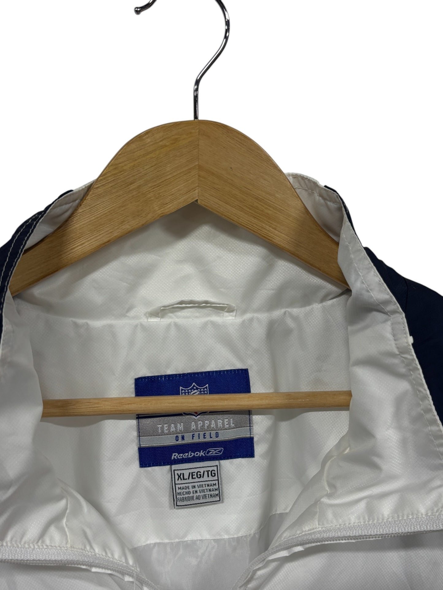 Vintage 00's Denver Broncos NFL Logo Reebok Windbreaker Jacket Size XL