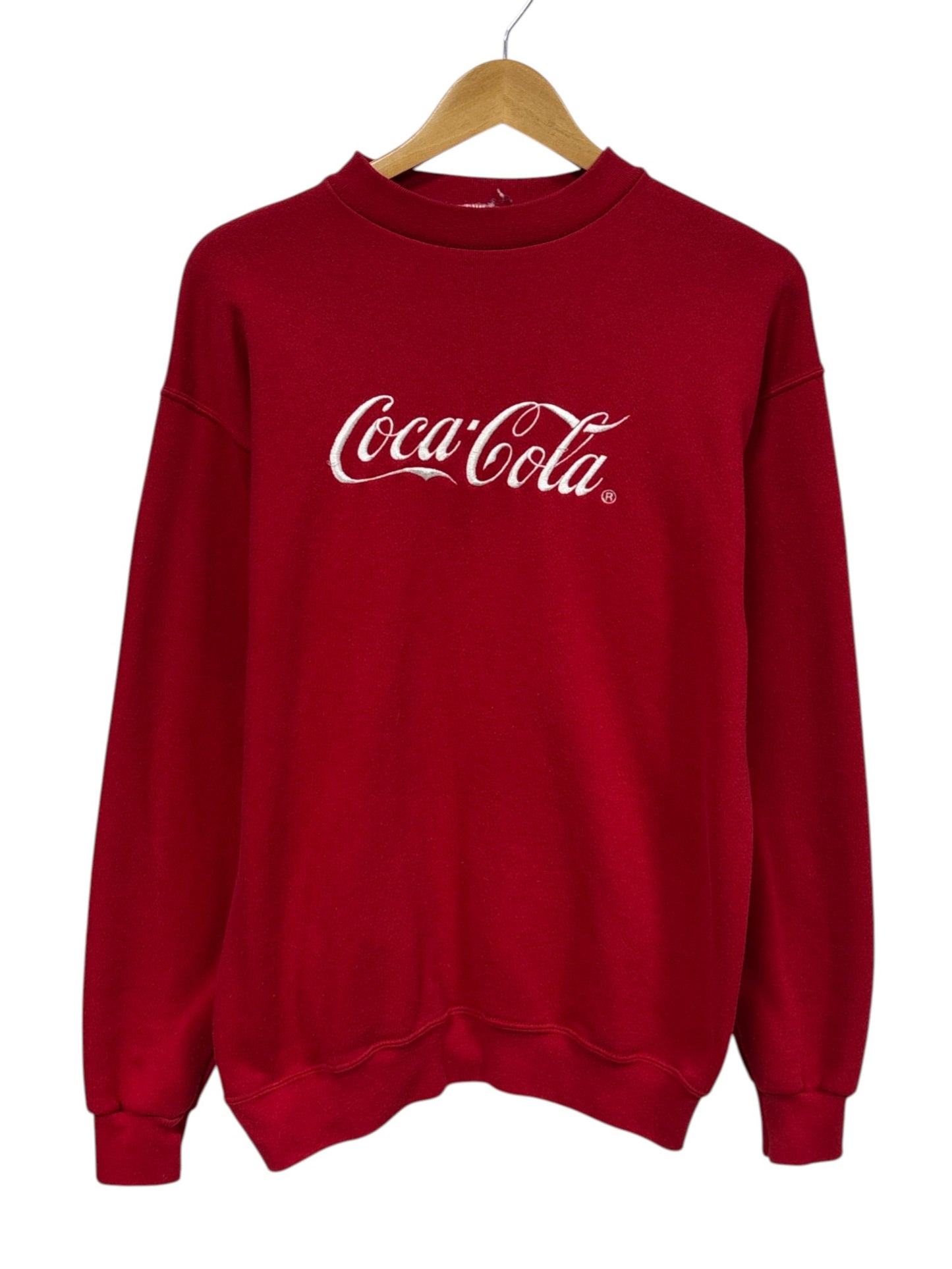 Vintage 90's Coca Cola Classic Red Crewneck Sweater Size Large