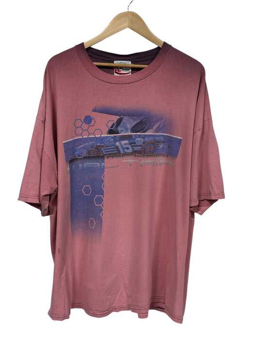 Vintage Michael Waltrip Faded NASCAR Racing Graphic Tee Size XXL