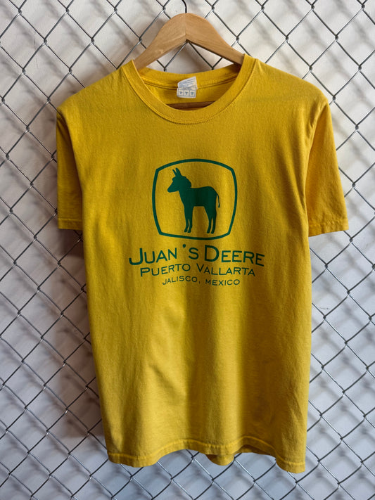 Vintage John Deere Juan Parody Mexico Graphic Tee Size Medium