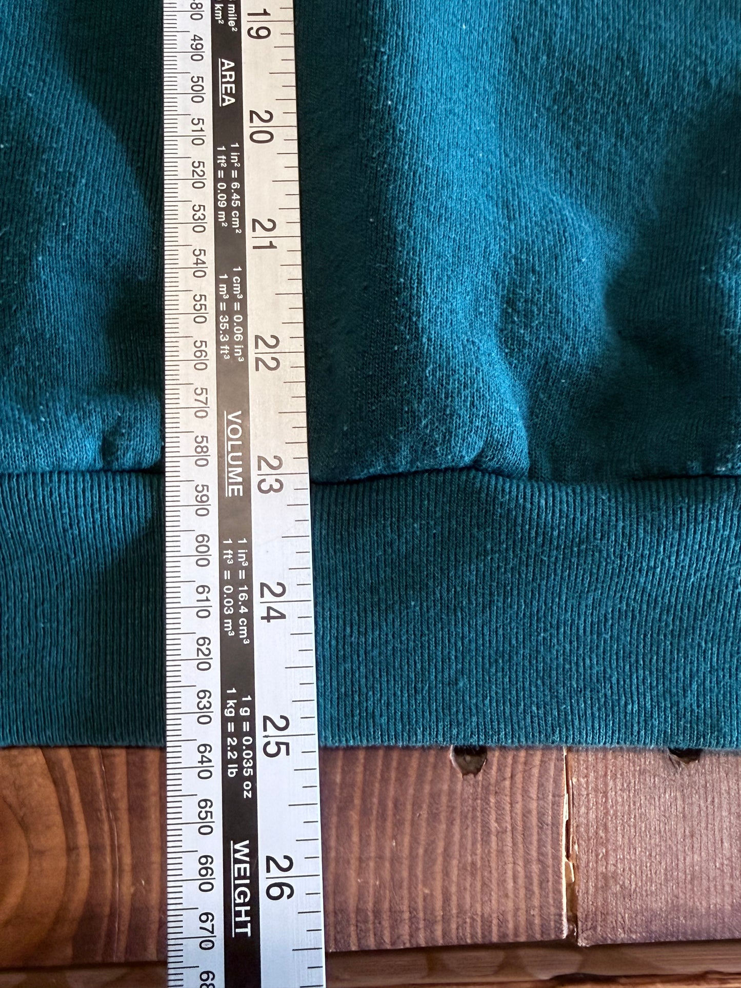 Vintage 90's Fruit of the Loom Green Blank Crewneck Sweater Size XL