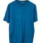 Vintage 90's Fruit of the Loom Blue Single Stitch Blank Tee Size Large