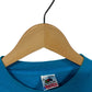 Vintage 90's Fruit of the Loom Blue Single Stitch Blank Tee Size Large
