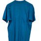 Vintage 90's Fruit of the Loom Blue Single Stitch Blank Tee Size Large